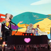 山南包机包列宣传走进长沙街区 黄兴广场上演藏文化盛宴