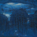 水墨为舟,渡心归乡:刘云画作中的疗愈密码