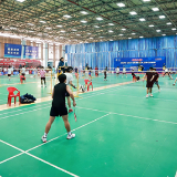 2025年湖南省大众羽毛球联赛在湘潭举行