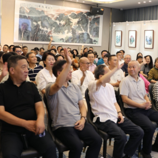 献礼鹏城·印庵国画小品全国巡展第二站深圳展开幕