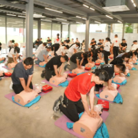 心肺复苏、水域救援实操 长沙水上项目安全培训干货满满