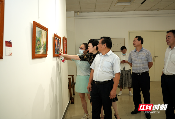 第二届湖南省社会艺术考级展览开幕 线上云展厅将永久开放