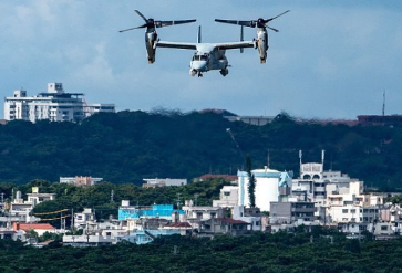 美军“鱼鹰”运输机在日本鹿儿岛近海坠毁 已致一人死亡