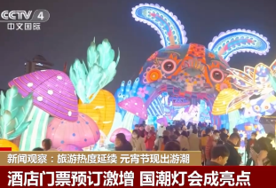 新闻观察：旅游热度延续 元宵节现出游潮