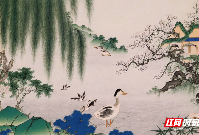 组图丨当AI遇上古风 一场穿越时空的春日浪漫