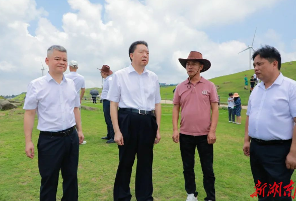 毛万春在郴州调研 充分发挥政协优势作用 助力全域旅游高质量发展