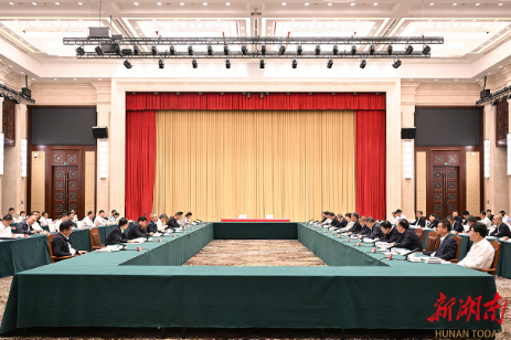 湖南省·新疆维吾尔自治区及新疆生产建设兵团对口支援工作座谈会在乌鲁木齐召开