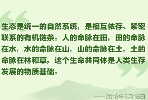 学习卡丨“从种树开始，种出属于大家的绿水青山和金山银山”