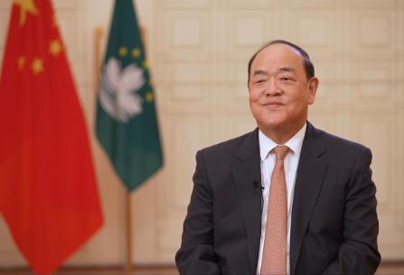 澳门特区行政长官贺一诚不参加第六任行政长官选举