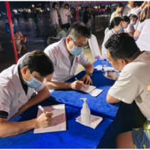 湘阴健康文化夜市点亮夜生活 千余市民“趣”享健康