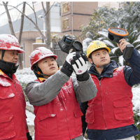 国网岳阳开发区供电支公司:以雪为令巡线路 初心如炬护民生