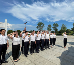 农发行零陵支行赴陈树湘烈士纪念园开展党建共建活动