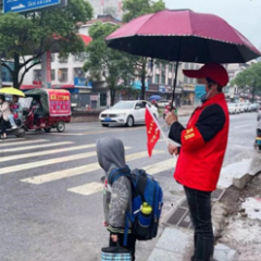 农发行新宁县支行做深做实青年志愿服务 助力文明城市创建