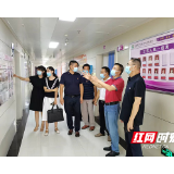 湖南省委老干局实地调研永定区妇幼保健院示范退休干部创建工作