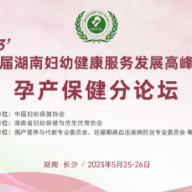 第十届湖南妇幼健康服务发展高峰论坛围产营养与代谢专题论坛落幕