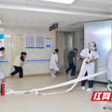长沙市第一医院开展2025年消防疏散应急演练