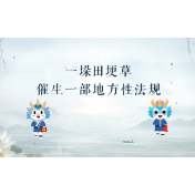 视频 | 一垛田埂草  催生一部地方性法规