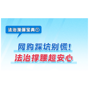 法治漫画宝典① | 网购“货不对板”？维权有妙招