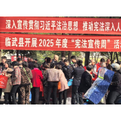 临武县“宪法宣传周”街头开讲：法治声音暖人心
