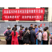 辰溪县司法局开展“民法典进校园、进乡村”系列活动