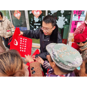 中方司法局袁家司法所：农村返乡“热” 法治宣传照新年