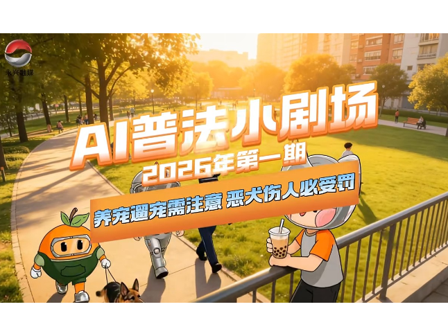 普法小剧场 | 养宠遛宠需注意，恶犬伤人必受罚