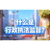 什么是行政执法监督 |《行政执法监督条例》微课堂