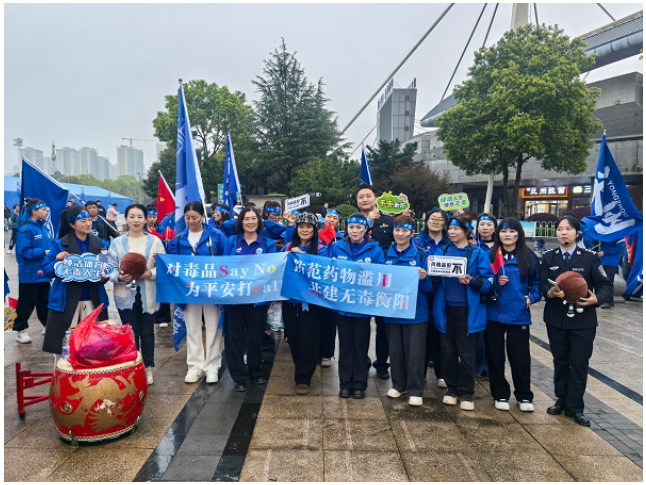 衡阳：燃！这场“湘BA”不止有篮球，还有“警”彩“禁毒课”！