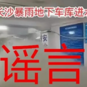 辟谣侠盟 | 长沙地下车库洪水大量涌入，车辆无一幸免？谣言！