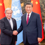习近平会见联合国秘书长古特雷斯