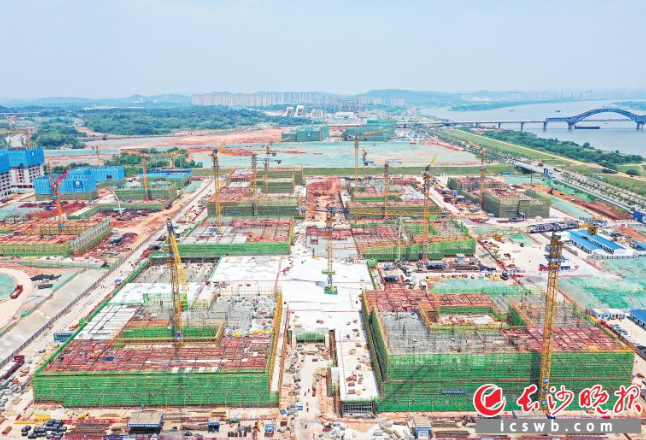 湖南大学科创港校区预计10月主体封顶