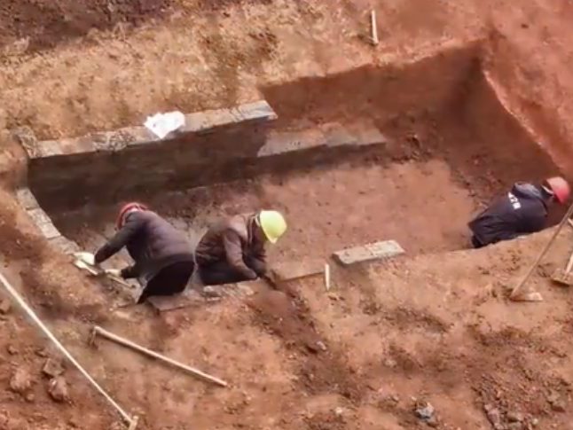 长沙一工地发现汉至唐墓葬