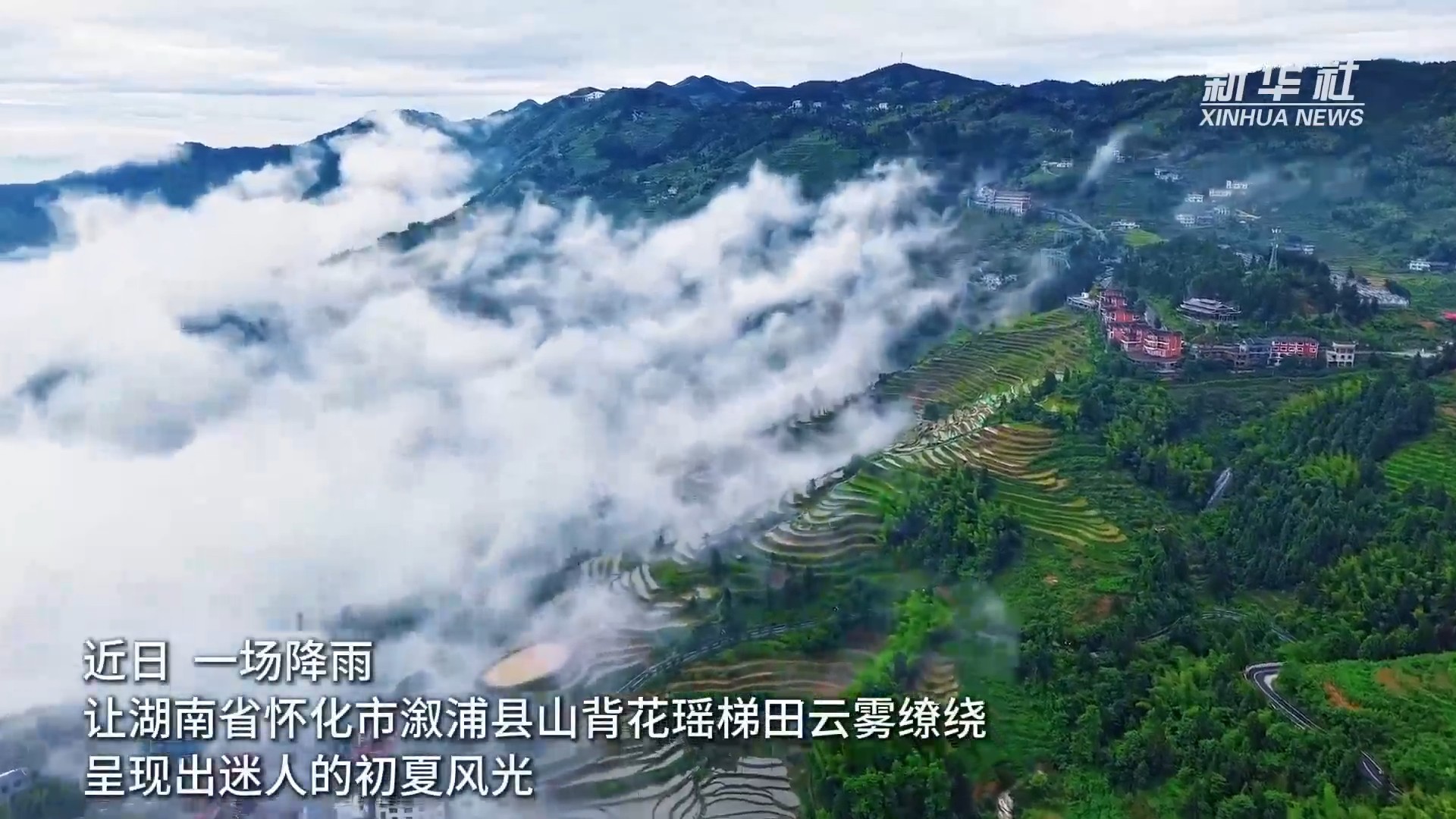 “云端上的梯田”进入最美观赏季