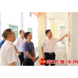郴州市司法局到安仁实地考察验收“民主法治示范村”创建工作
