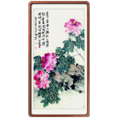 【美术类三等奖】《一支浓艳占春风》 湖南省怀化监狱 曾娜