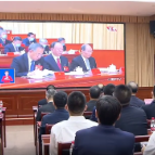 湖南省退役军人事务厅集中收看党的二十大开幕会盛况