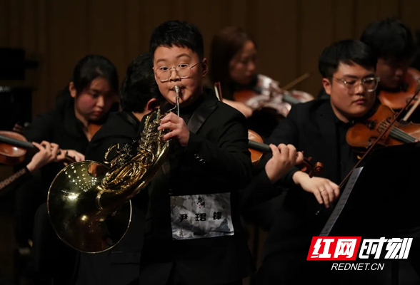 小小少年无惧巅峰对决 湖南首届青少年国际管弦艺术节落幕