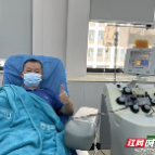 郴州这位中医医生24年无偿献血101次 成为郴州第20位百次献血者