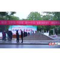临武县“文明守法 平安回家”第十一个122“全国交通安全日”主题宣传活动