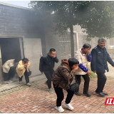 资兴：开展小区消防演练 筑牢安全“防火墙”