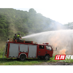 永兴县：开展灭火演练 筑牢青山“防火墙”