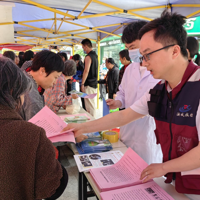 汝城县开展全民营养周暨中国学生营养日主题宣传