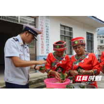 桂东：端午佳节“粽”飘香 消防宣传送安康