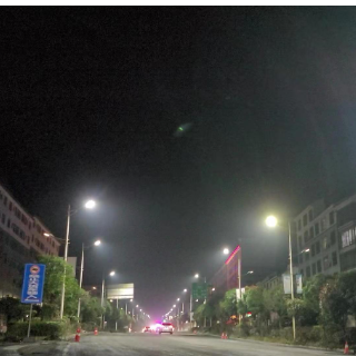 苏仙区良田镇： 路灯升级改造  照亮百姓出行路