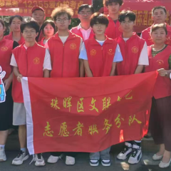 衡阳高考生出征，“红马甲”爱心护航！