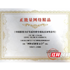 援塞医疗队救治重症青年报道获评湖南正能量“五个十佳”网络精品