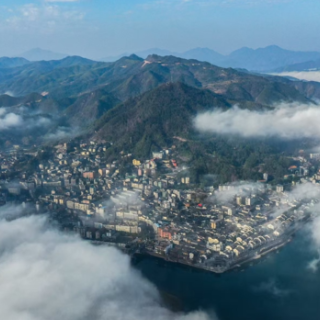 洪江古商城:初冬时节一场云海与日出的盛宴