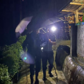 防汛一线丨会同漠滨：抢险救援第一线，暴雨中的争分夺秒！