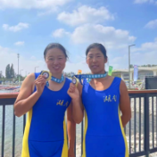 湖南科大学子张培冰、刘颖在全国赛艇锦标赛夺女子四人双桨金牌