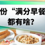 一份“满分早餐”都有啥？| 吃出健康来